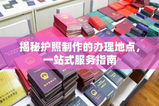 宣化揭秘护照制作的办理地点，一站式服务指南