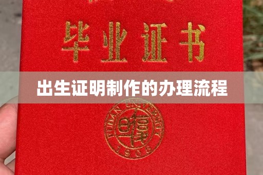 宣化出生证明制作的办理流程