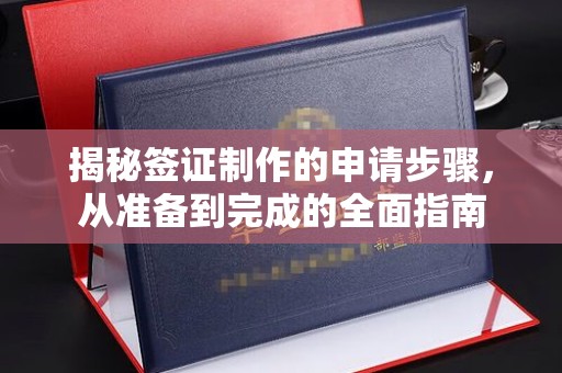 宣化揭秘签证制作的申请步骤，从准备到完成的全面指南